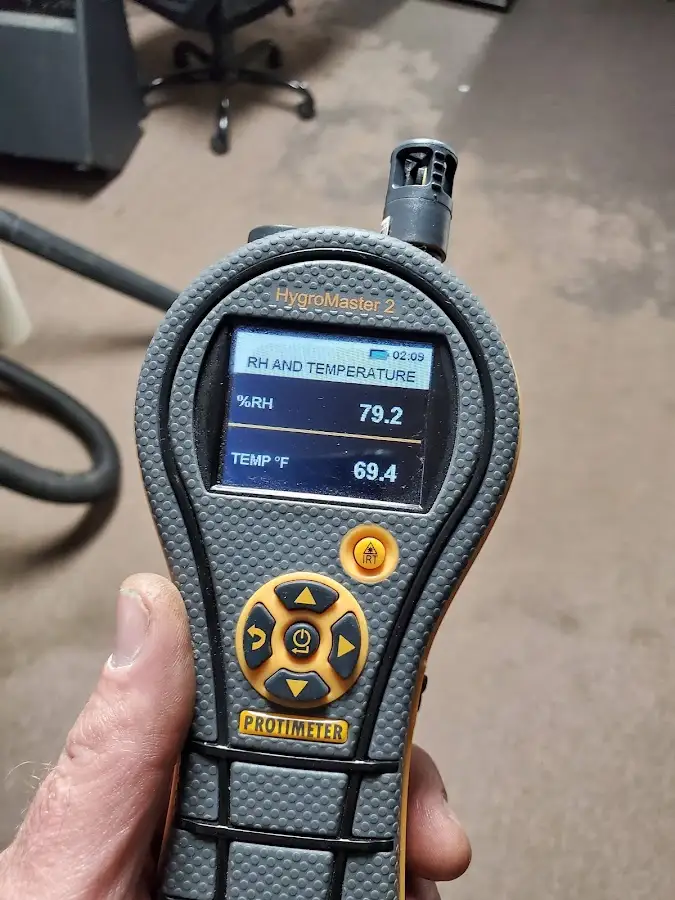 Moisture meter humidity assessment for Fire & Smoke Damage Restoration in Jacksonville